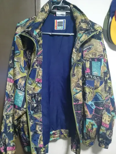 Chaqueta estampada vintage - miniatura 2