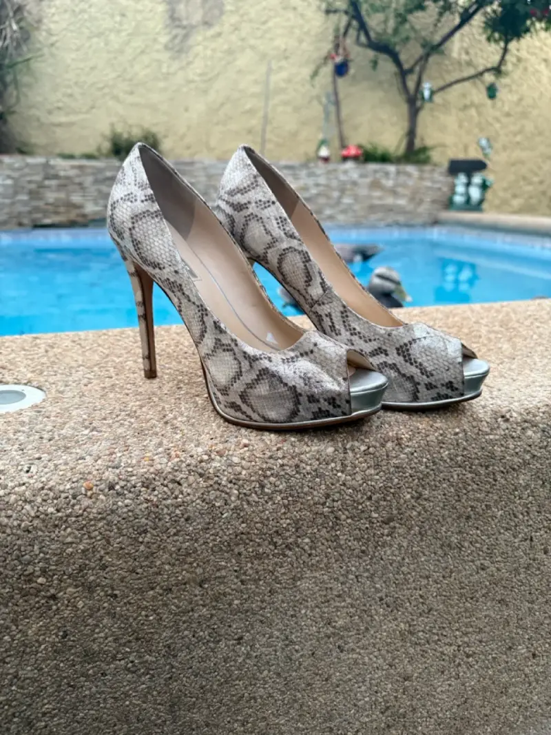 Zapatos de tacón animal print