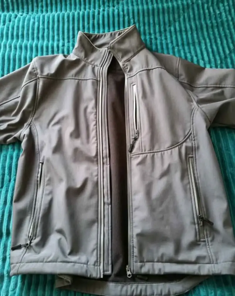 Chaqueta Softshell Técnico Hombre Gris - 4