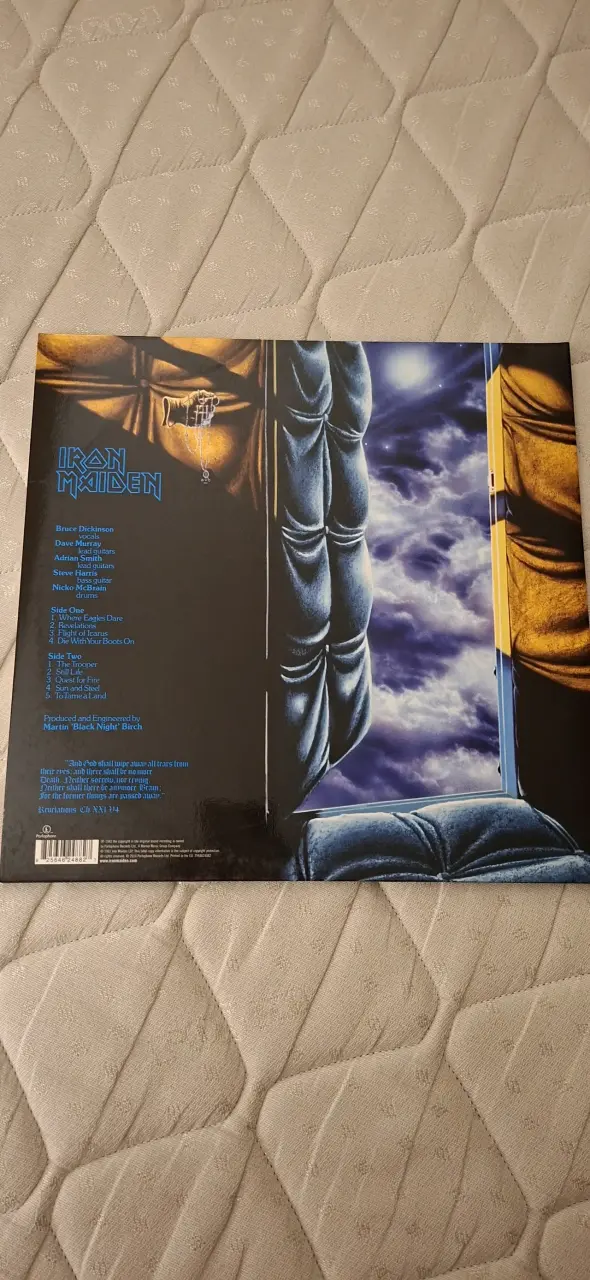 Vinilo Iron Maiden Piece of Mind - 3