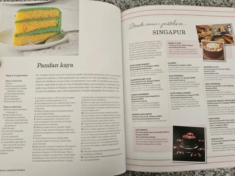 Libro Pasteles del Mundo - 5