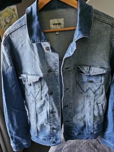 Chaqueta de mezclilla Wrangler azul - miniatura 2