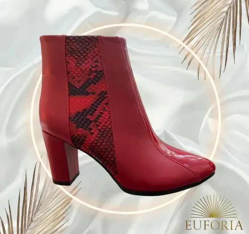 Zapato de tacón beige elegante - 4