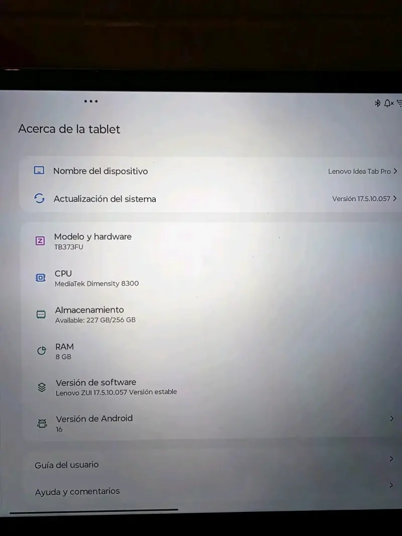 Tablet Lenovo Idea Tab Pro - 1