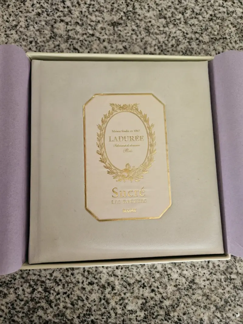 Libro Sucré Ladurée Paris - 2