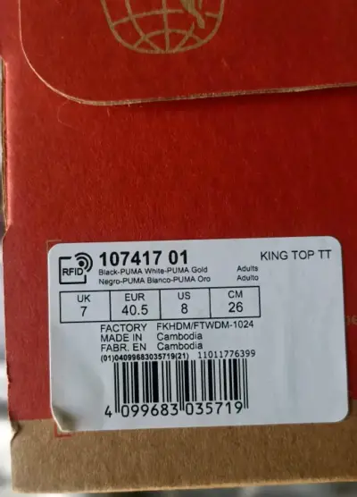 Zapatos de fútbol Puma King Top TT - miniatura 4