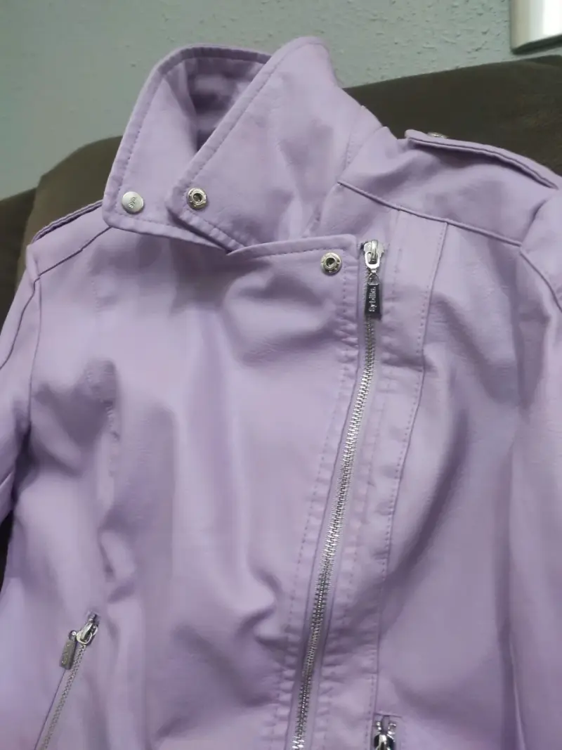Chaqueta ecocuero mujer - 1