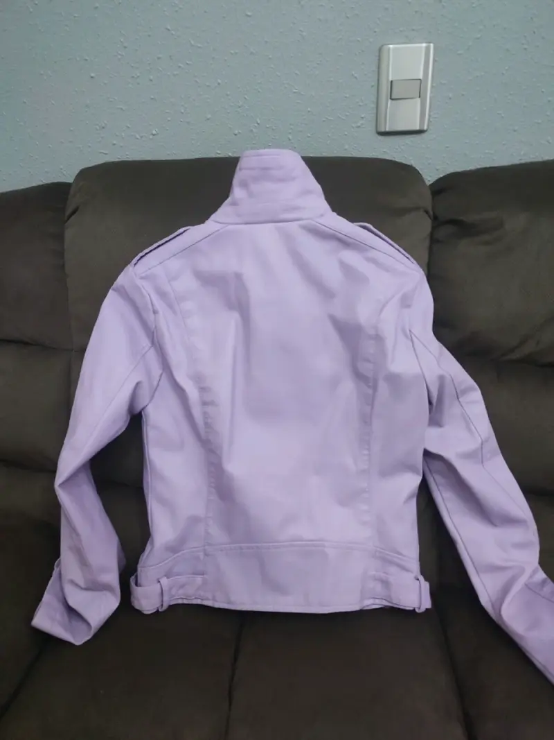 Chaqueta ecocuero mujer - 3