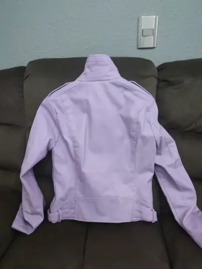 Chaqueta ecocuero mujer - miniatura 3