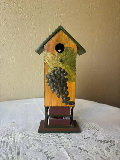 Casita de madera cajas de fósforos - miniatura 1