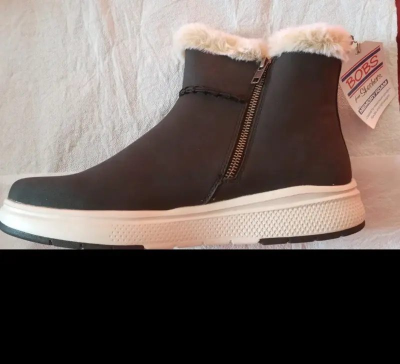 Botines Skechers Negros con forro - 1