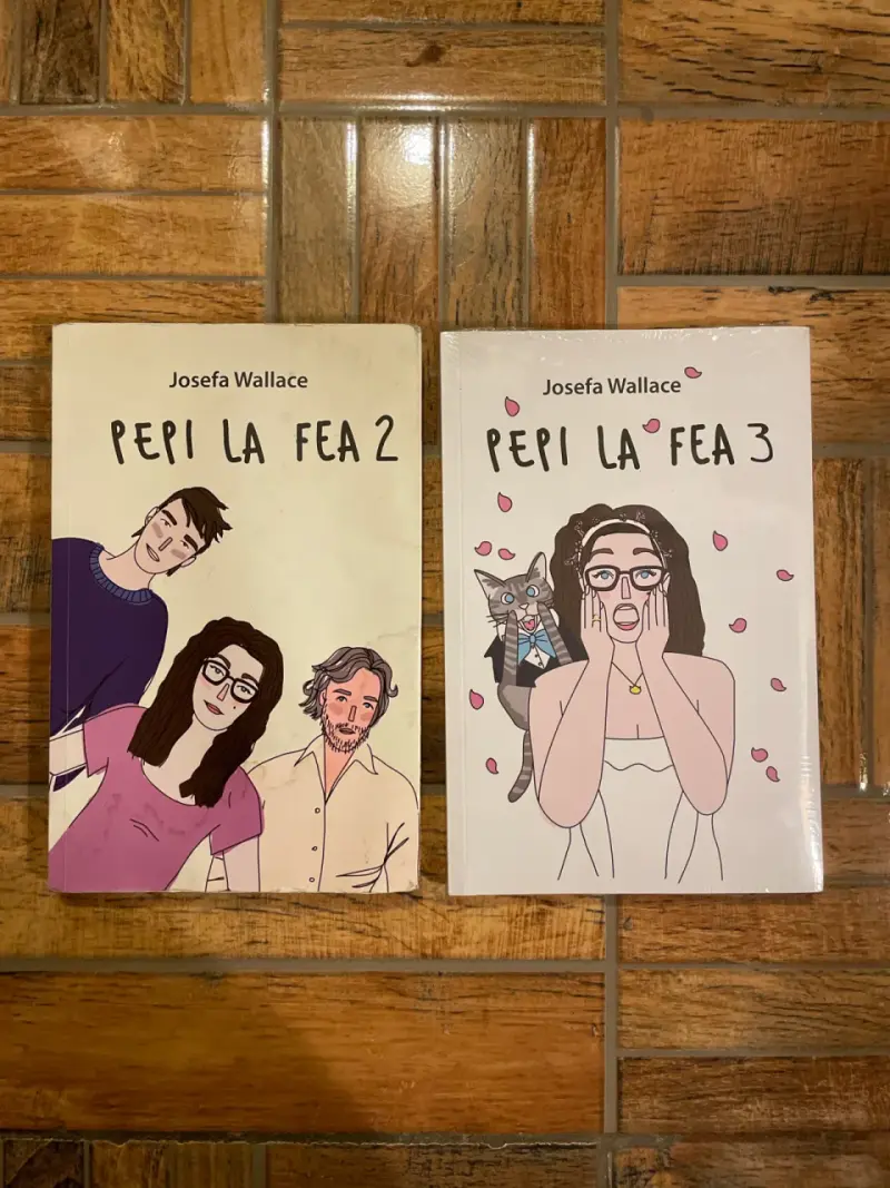 Libros Pepi la Fea 2 y 3