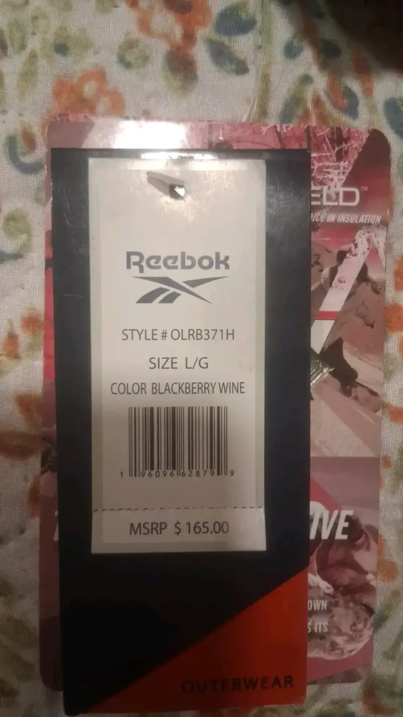 Chaqueta Reebok originales talla L - 2