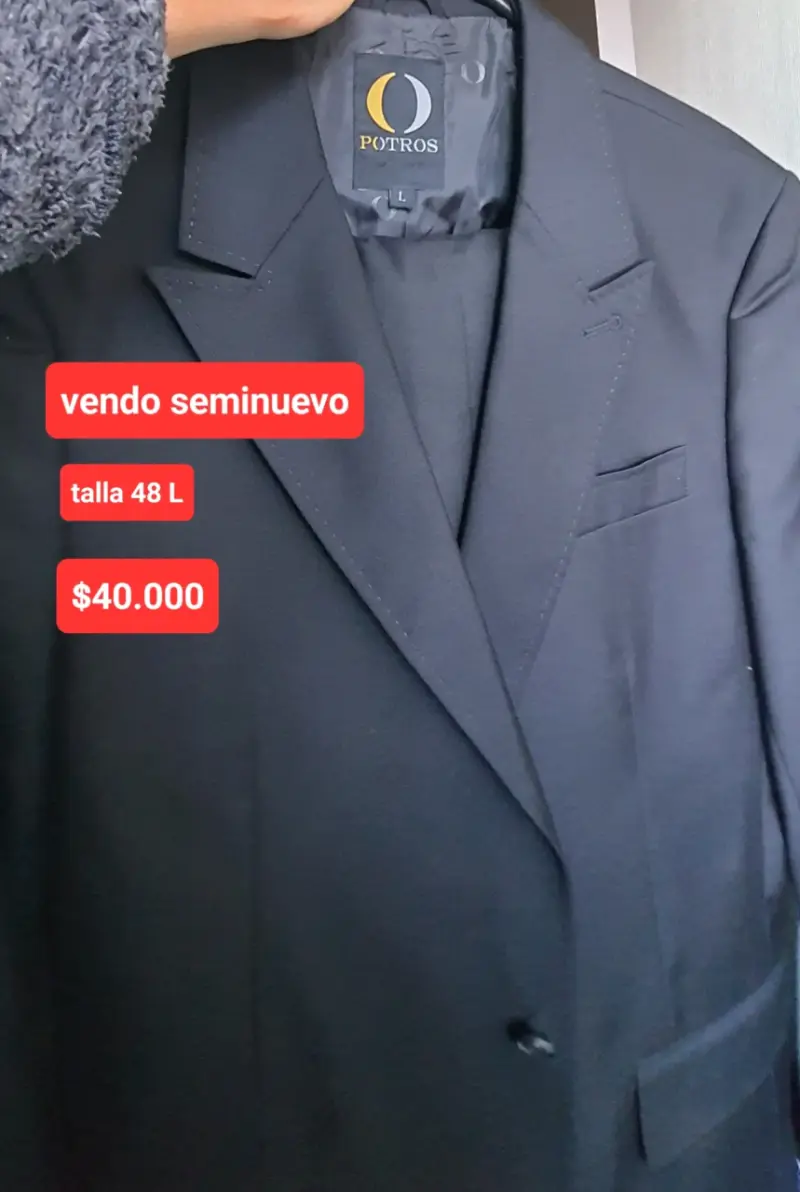 Traje Potros Como Nuevo - 1