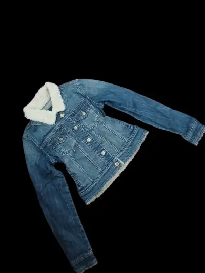 Chaqueta de mezclilla con forro - miniatura 1