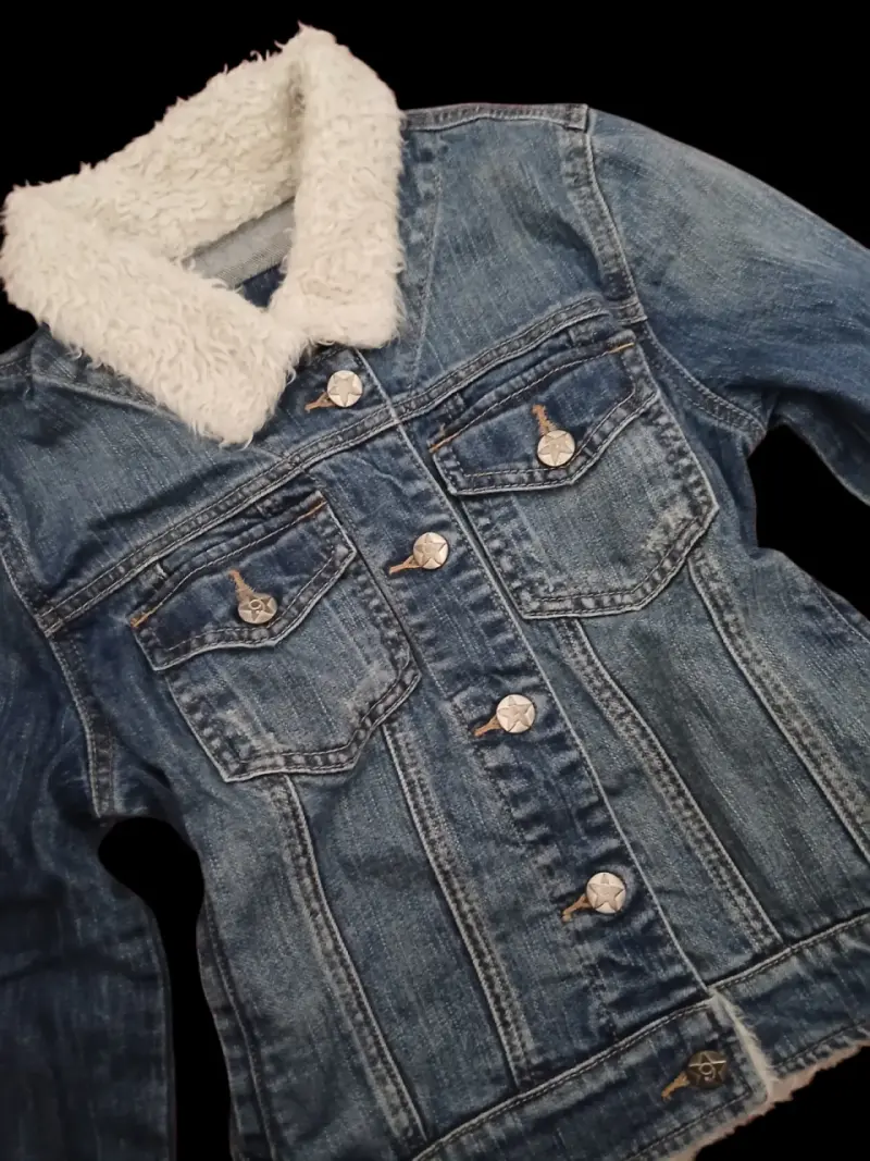 Chaqueta de mezclilla con forro - 2