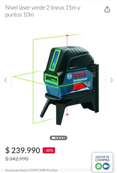 Pack Laser y Tripode Bosch - miniatura 6