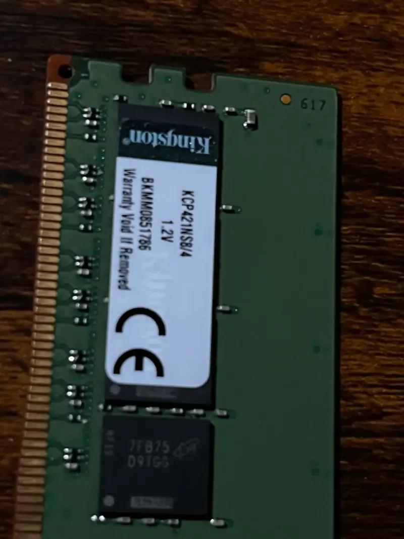 Memorias RAM Kingston 4gb - 2