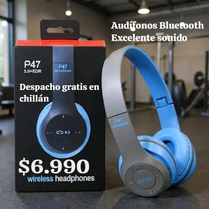 Audífonos Bluetooth P47 inalámbricos
