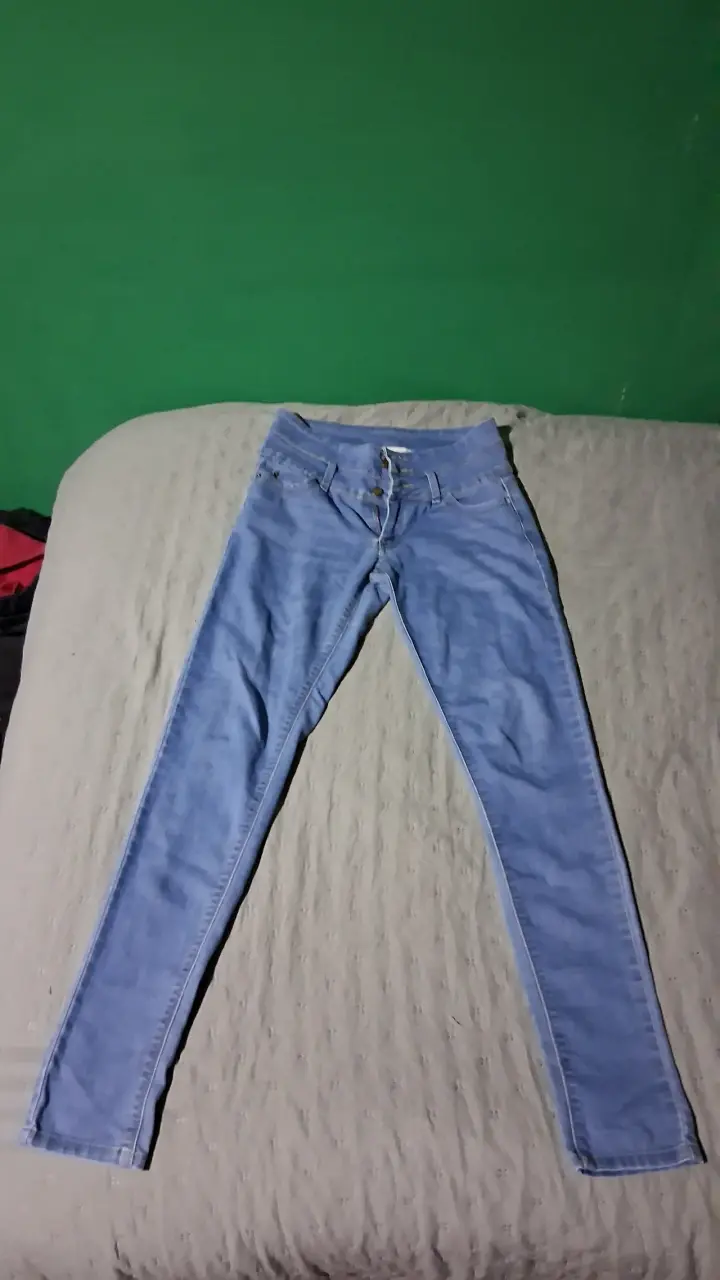 Jeans azules mujer