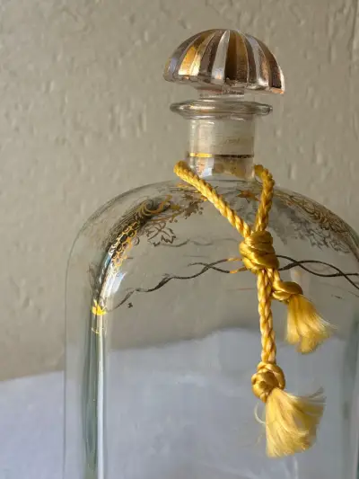 Botella de vidrio decorativa - miniatura 2