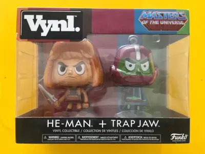 Figuras Vynl He-Man y Trap Jaw - miniatura 1