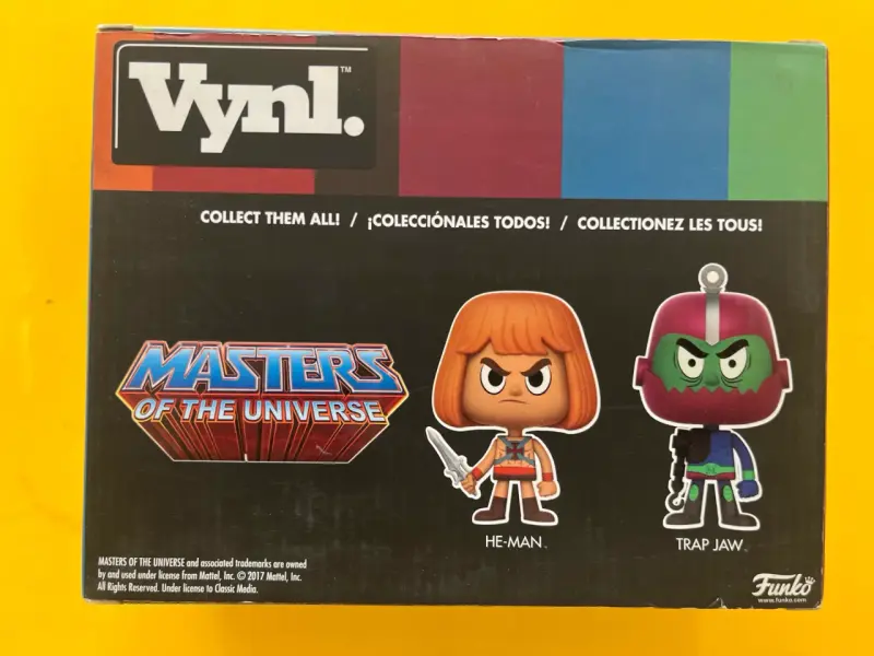 Figuras Vynl He-Man y Trap Jaw - 2