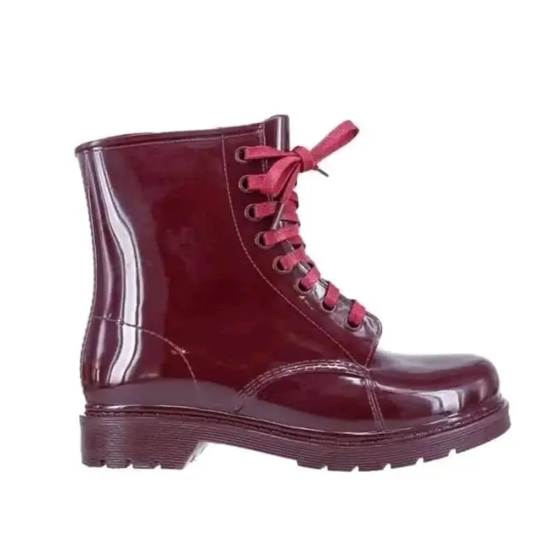 Botines burdeos charol index talla 36