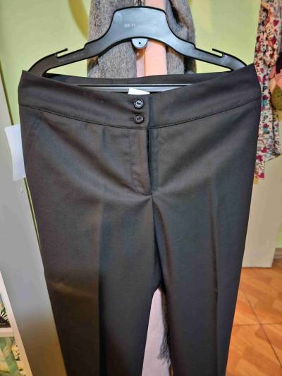 Pantalón de vestir negro - miniatura 1