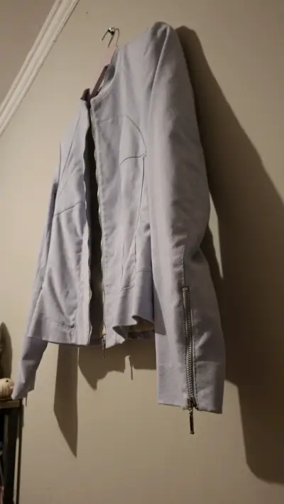 Chaqueta lila Patt M con cierre - miniatura 2