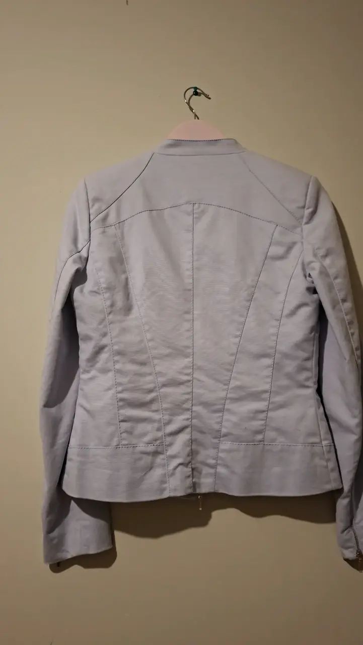 Chaqueta lila Patt M con cierre - 3