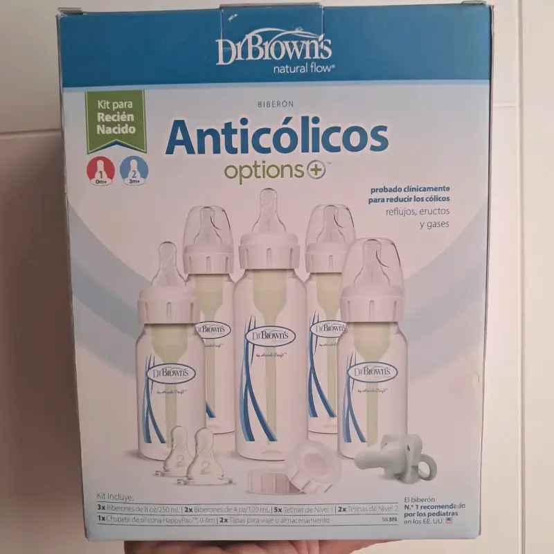 Kit de biberones anticólicos Dr. Brown's - 1