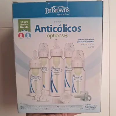 Kit de biberones anticólicos Dr. Brown's - miniatura 1