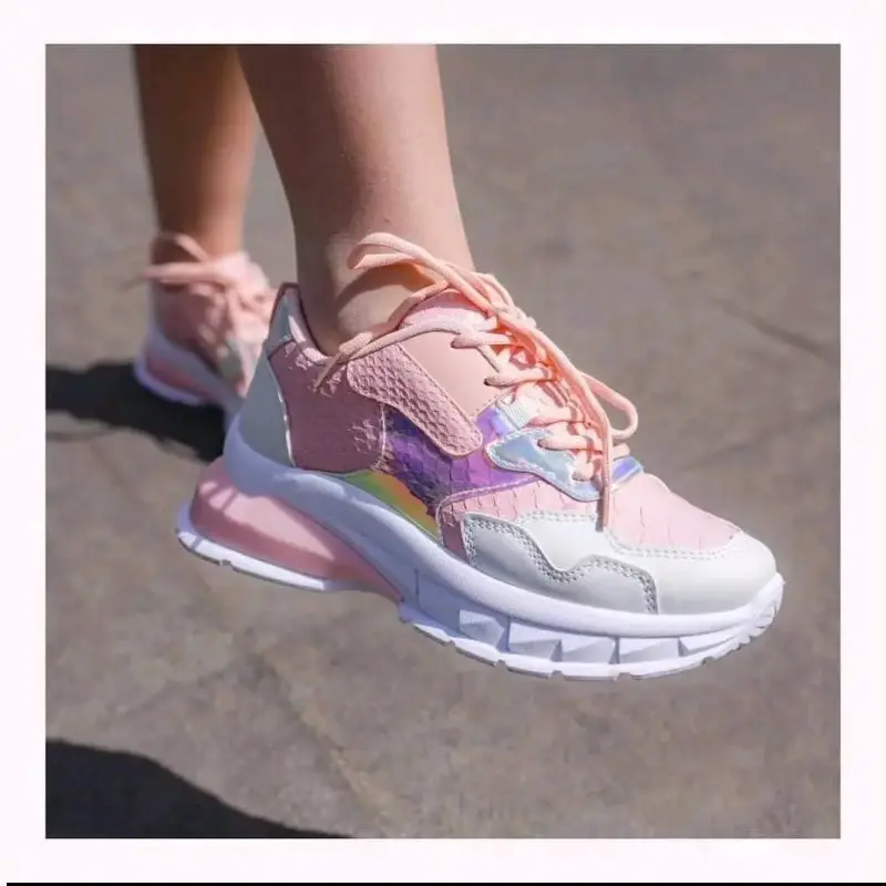 Zapatillas deportivas rosadas
