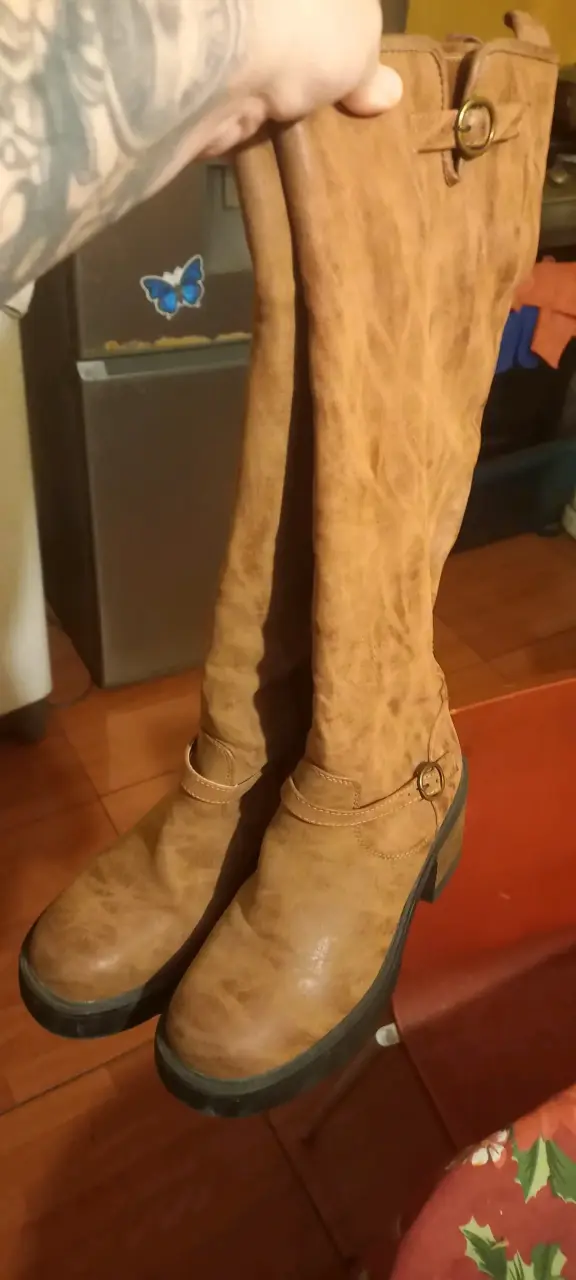 Botas marrones de cuero - 2