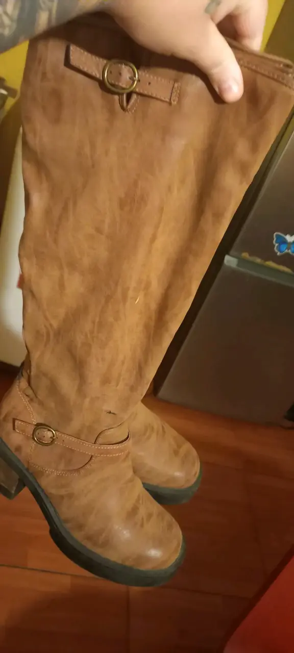 Botas marrones de cuero - 3