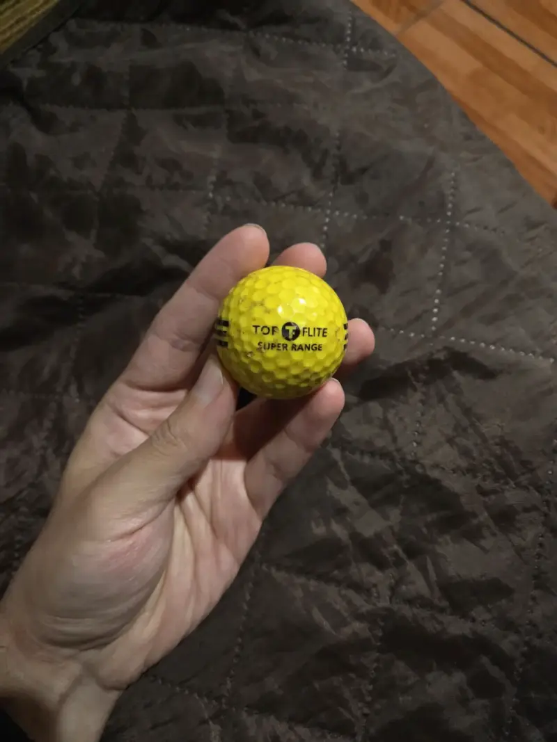 Pelota de golf amarilla Top Flite - 1