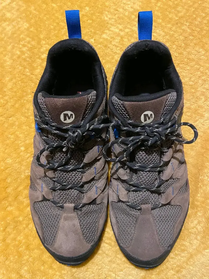 Zapatillas Merrell trekking - Marrón/Azul - 2