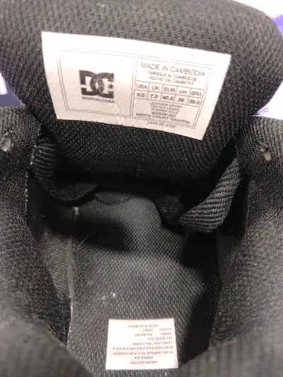 Zapatillas negras DC - miniatura 5