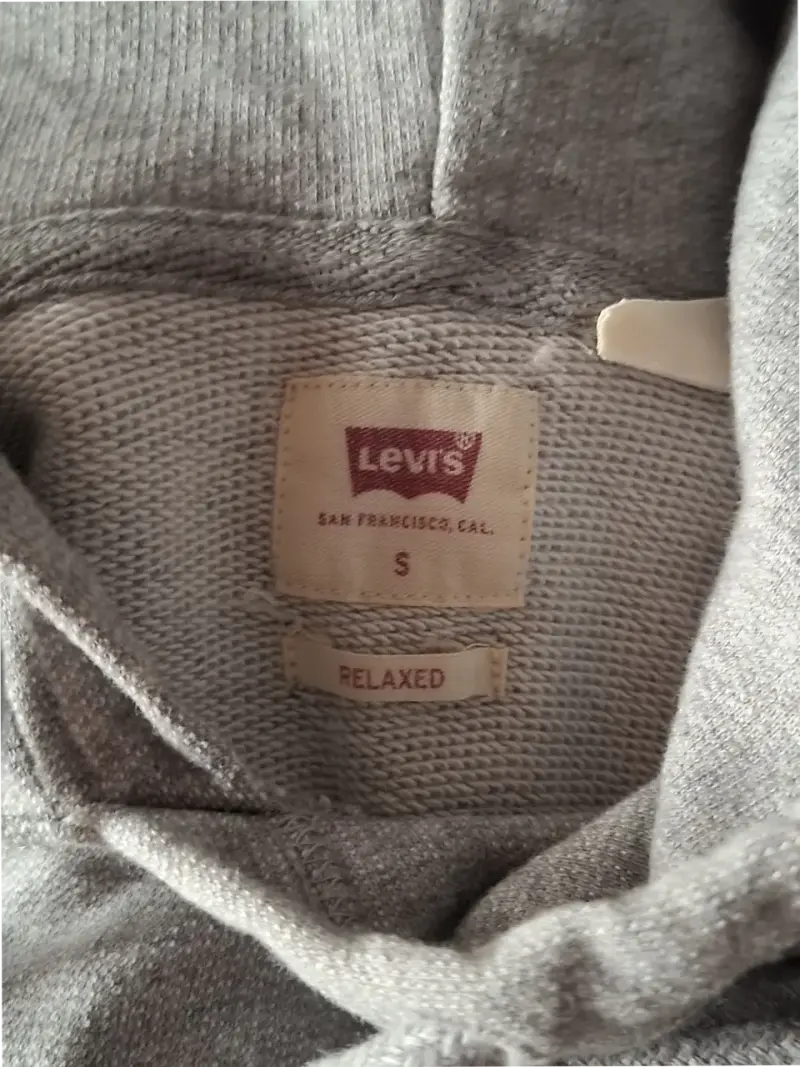 Polerón gris con capucha Levi's Original - 3