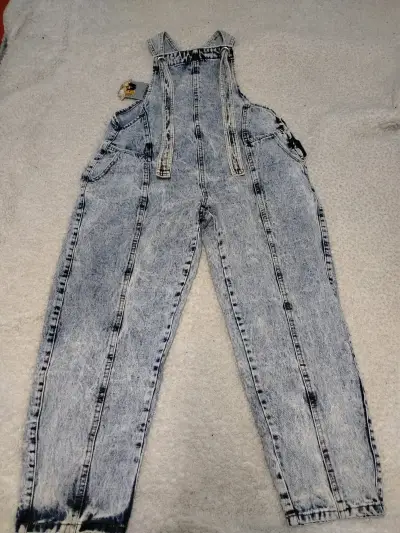 Overall de mezclilla azul gastado - miniatura 2