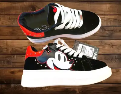 Zapatillas Mickey Mouse negras - miniatura 1