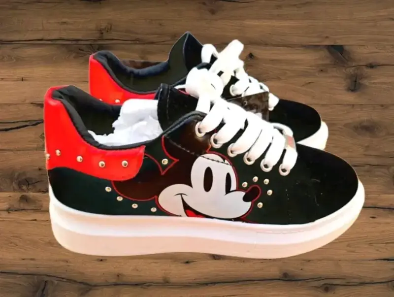 Zapatillas Mickey Mouse negras - 2
