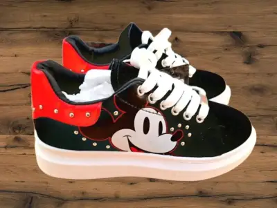Zapatillas Mickey Mouse negras - miniatura 2