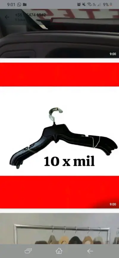 Colgadores de ropa pinza - miniatura 4