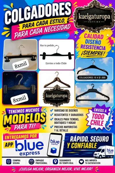 Colgadores de ropa pinza - miniatura 6