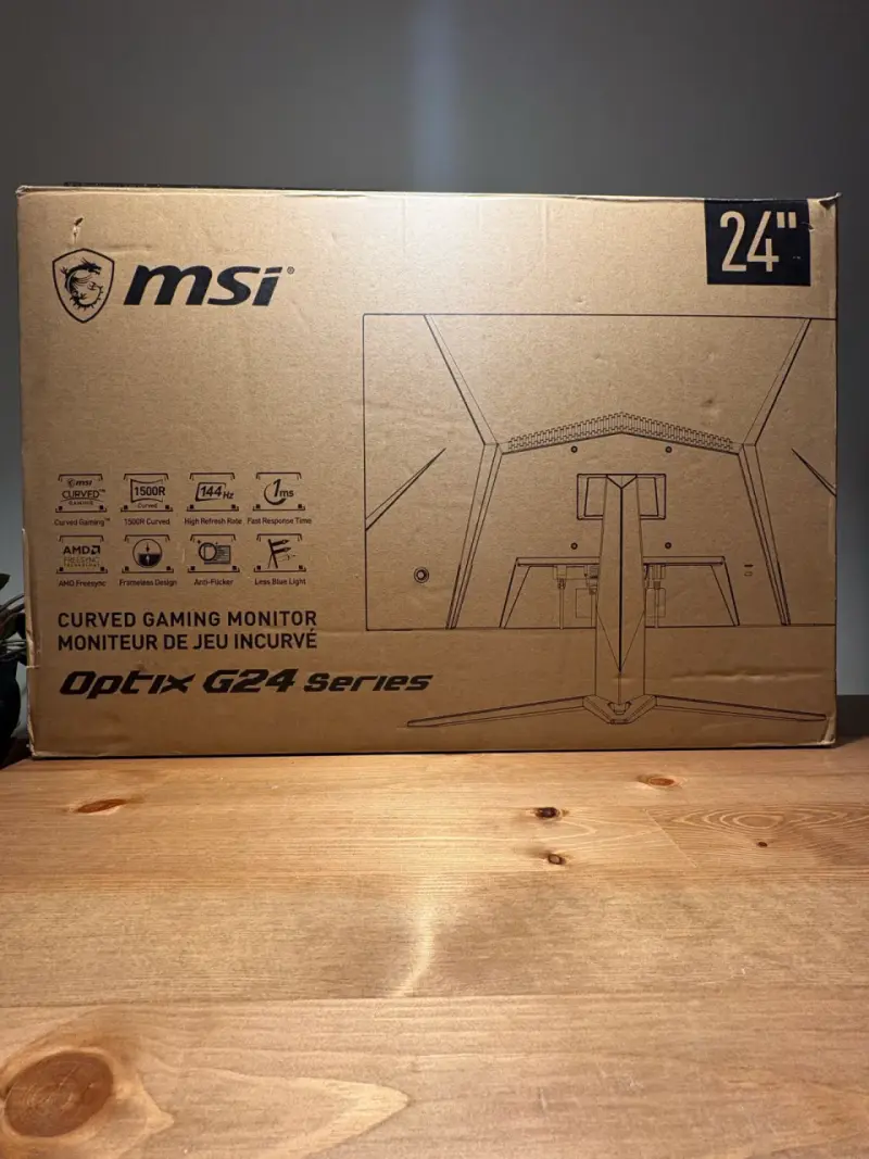 Monitor MSI Optix 24’ Curvo - 2
