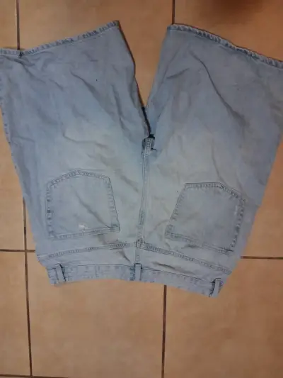 Shorts de mezclilla azul claro - miniatura 3