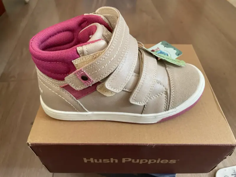 Zapatillas Hush Puppies Beige y Rosado - 2