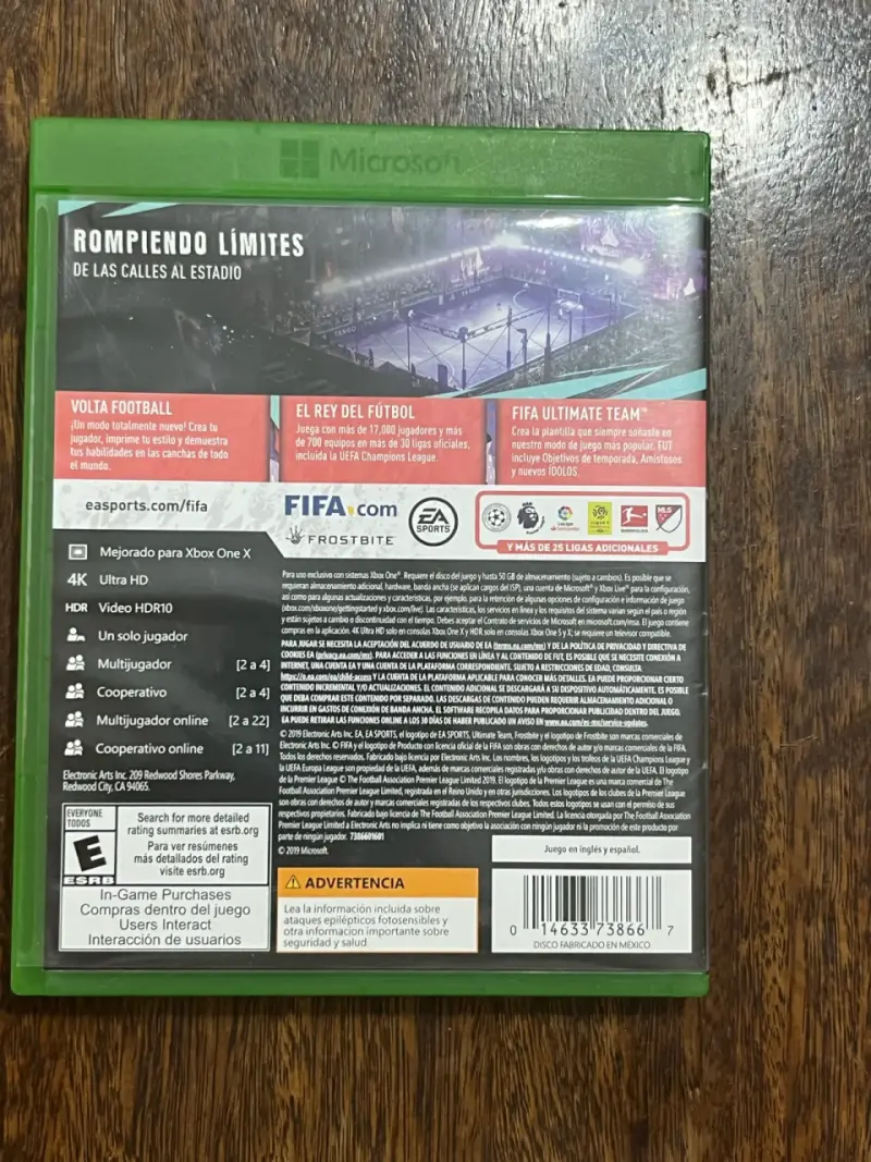 Juego FIFA 20 para Xbox One - 2